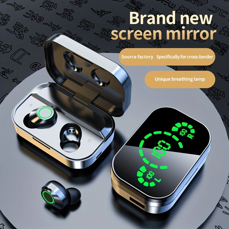 Wireless Earbuds with battery display case