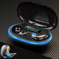 Wireless In-Ear Headphones- Comfortable Sleeping Earbuds with HIFI Bass, Stereo HD Calling, Rechargeable Lithium Battery, USB Type-C Charging