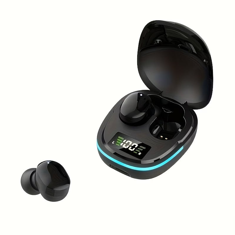 Wireless Earbuds with Touch Control & LED Screen for Ios & Android
