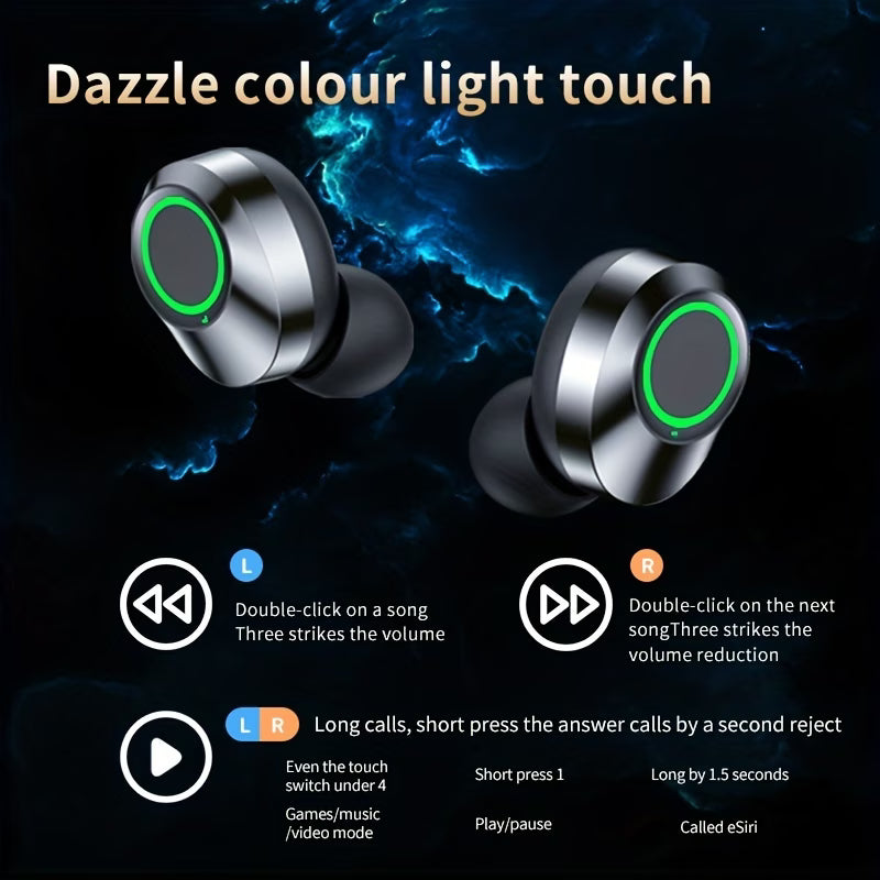 Wireless Earbuds with battery display case