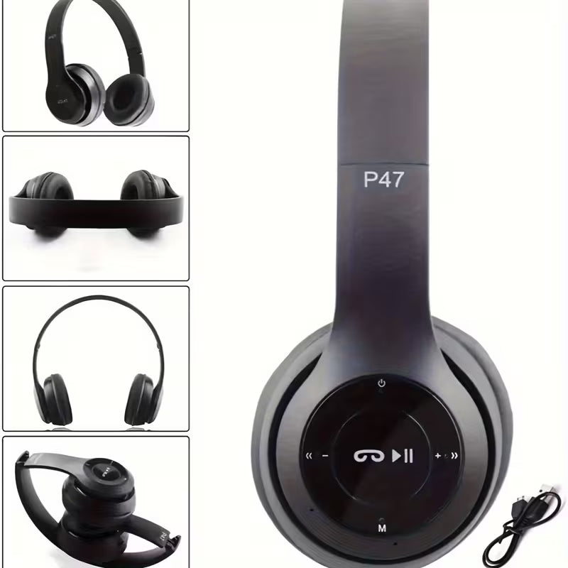Wireless Headphones Earphones Over Ear Headset