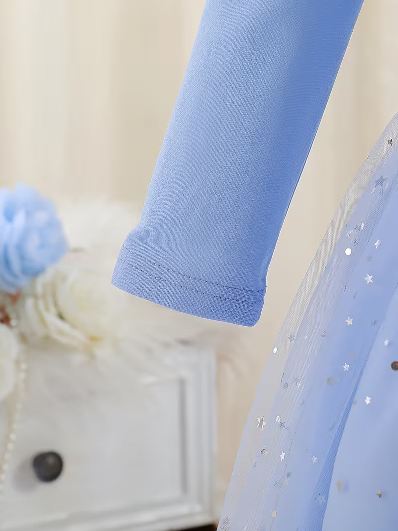 Dress with Bowknot, Sweet And Cute Matching Outfit