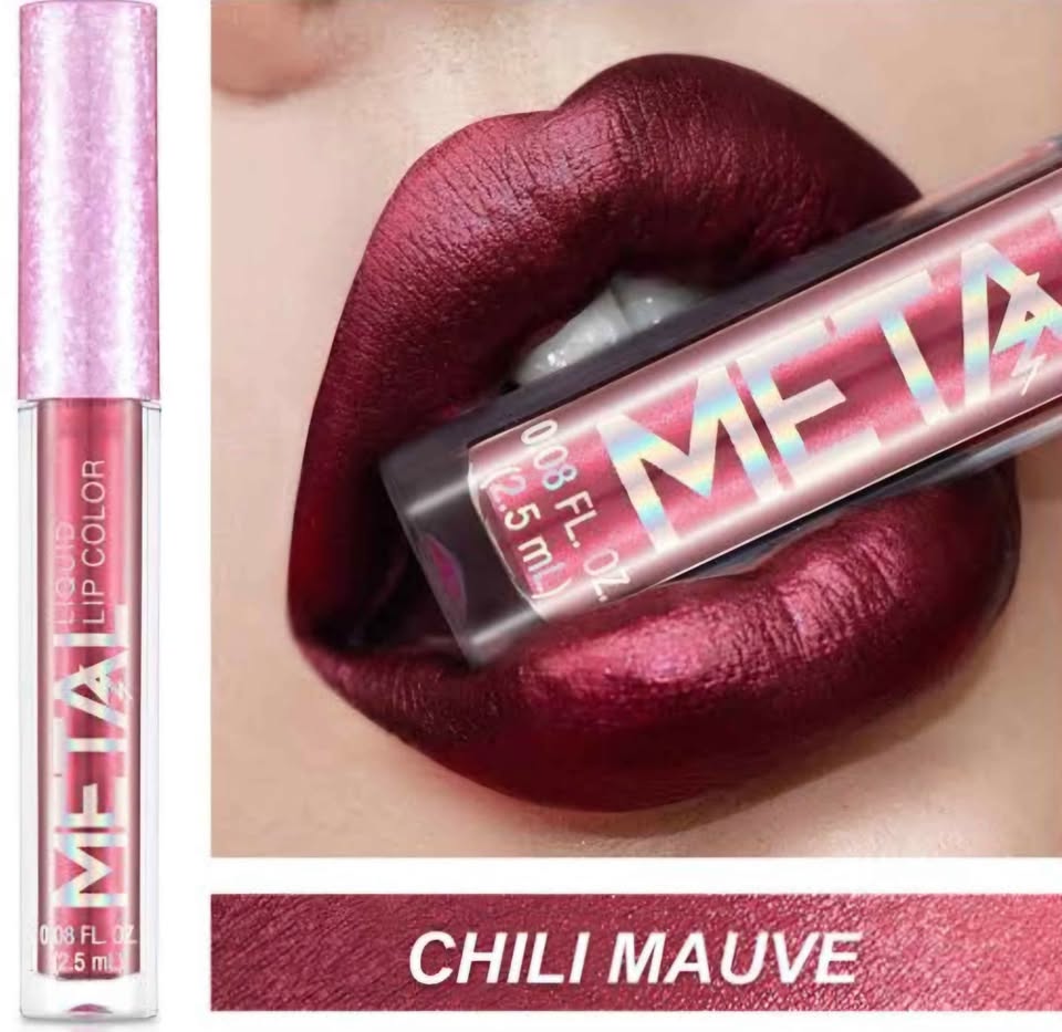 Metalic Liquid Lip Colour Waterproof