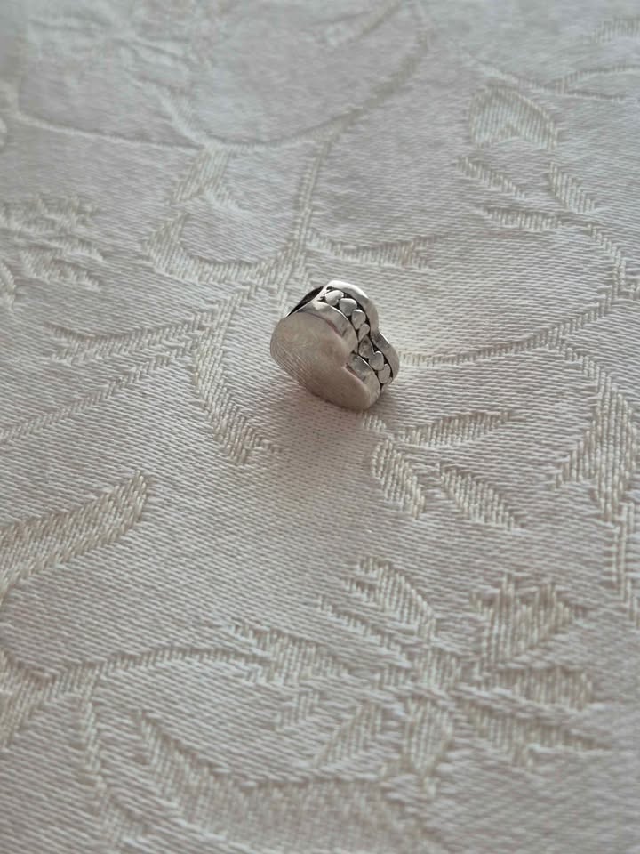 PANDORA Charm TOGETHER AGAIN HEART CHARM Silver 925