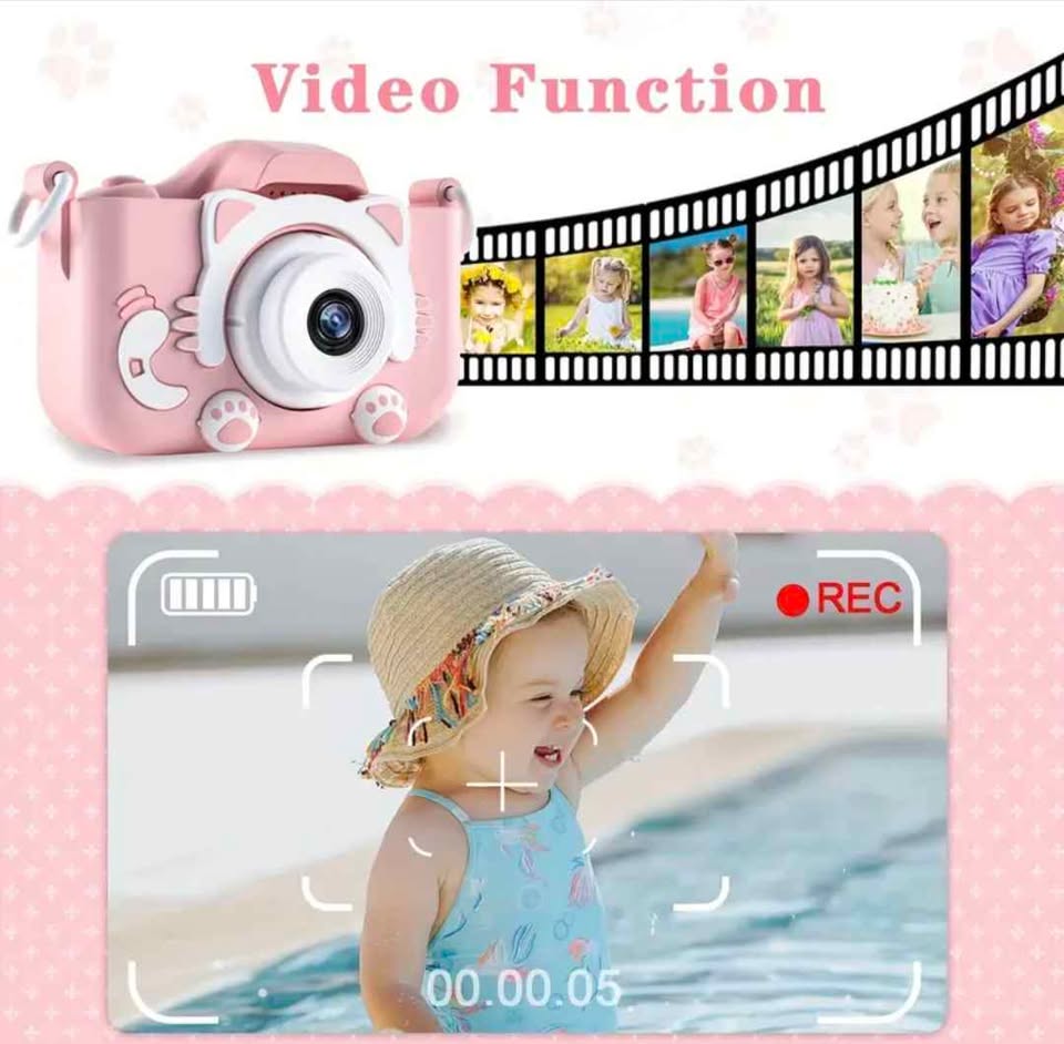 NEW IN BOX! Toddlers Camera HD Digital Image Video Cameras For Boys & Girls