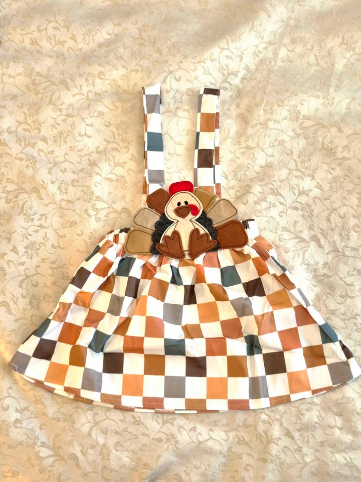 Baby Girl Outfit Romper Suspender Skirts Headband Set 3 piece