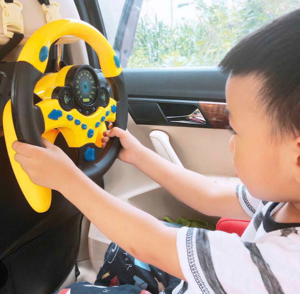 Electric Steering Wheel for Kids