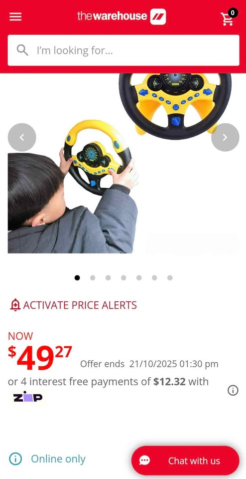 Electric Steering Wheel for Kids