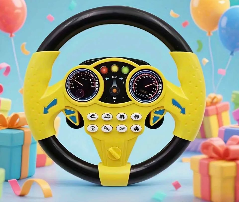 Electric Steering Wheel for Kids