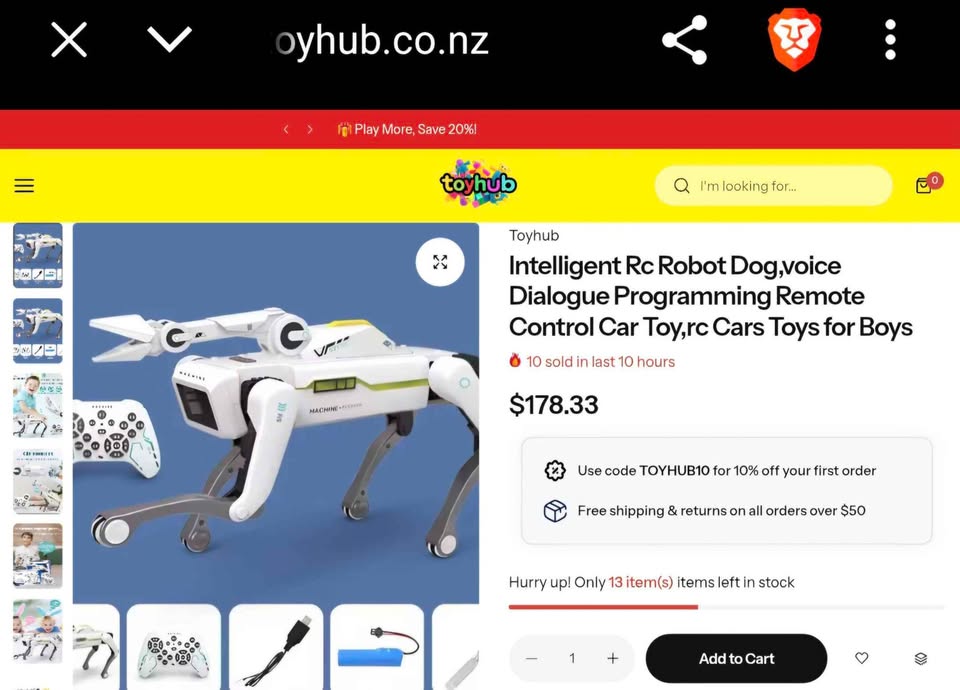 Dynamic AI Dog Voice command Robot