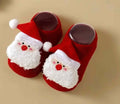 New Baby Santa Socks