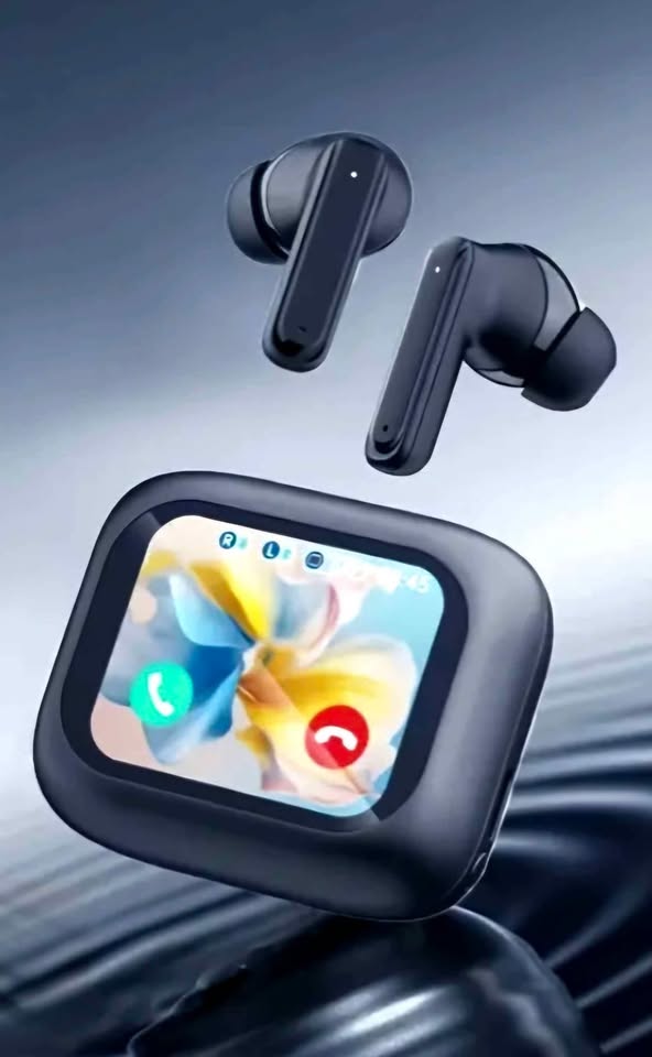 New Touch Screen true Wireless noise cancelling Earphones
