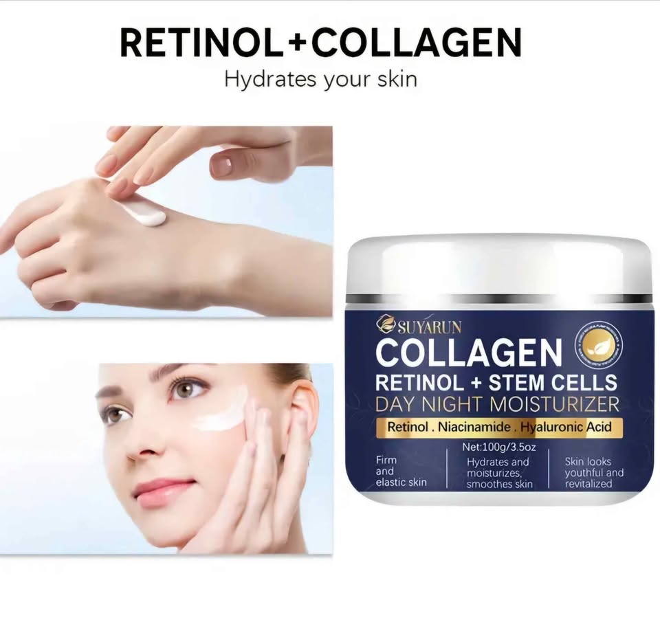 New Retinol and Collagen Anti Aging Face Cream