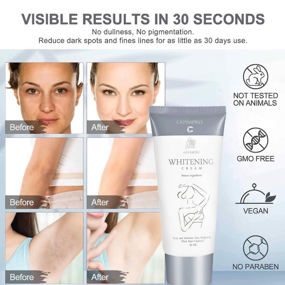 New Whitening and Dark Spot Correcting Cream