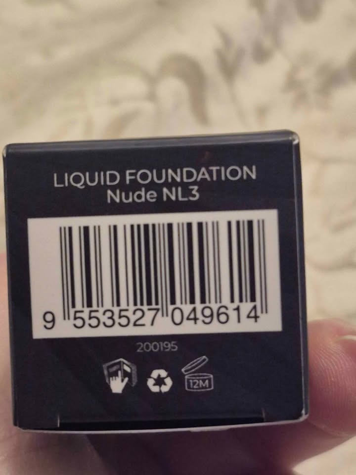 INIKA Organic Liquid Foundation Nude 30ml
