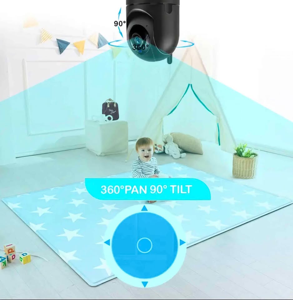 New in Box Smart Wi-Fi Indoor Camera Pan and Tilt 1080P with 2 Way Audio