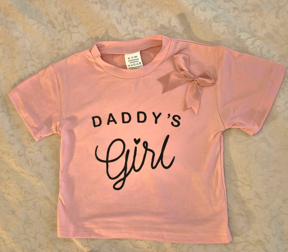 Daddy's Girl Summer Outfit 2 piece up to 3 Years Old