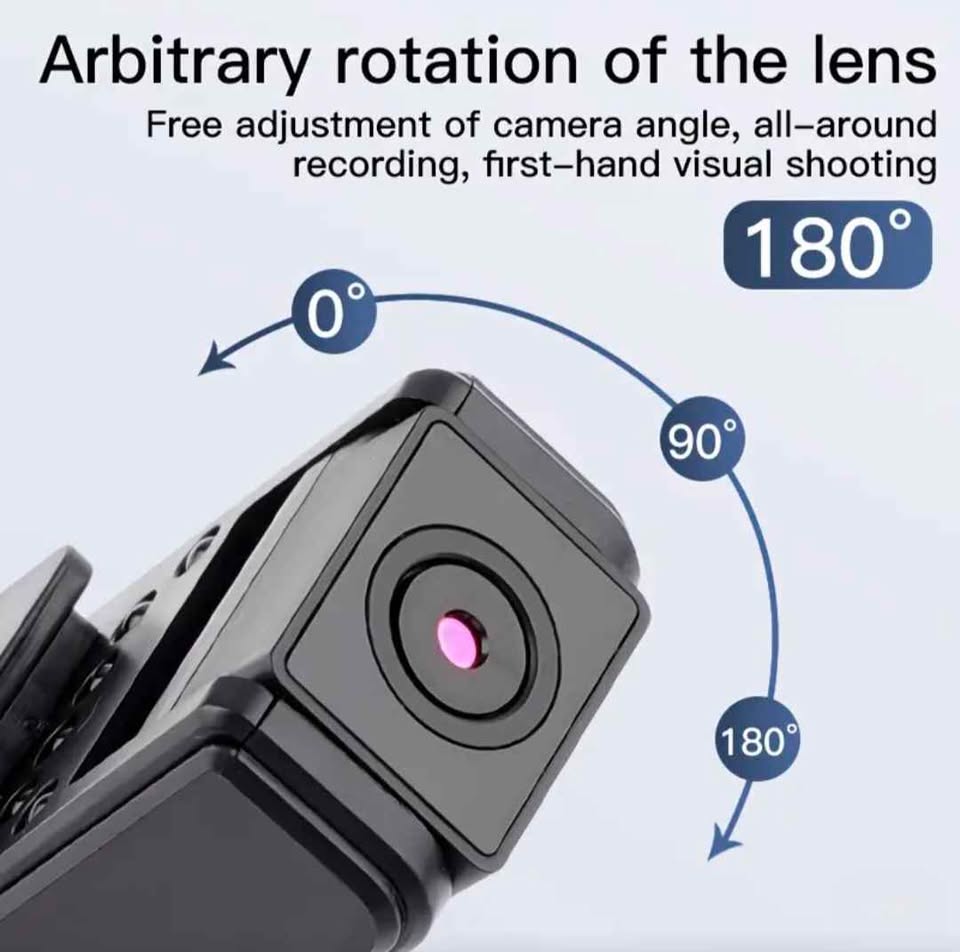 Wearable Body Camera with Audio and Night Vision