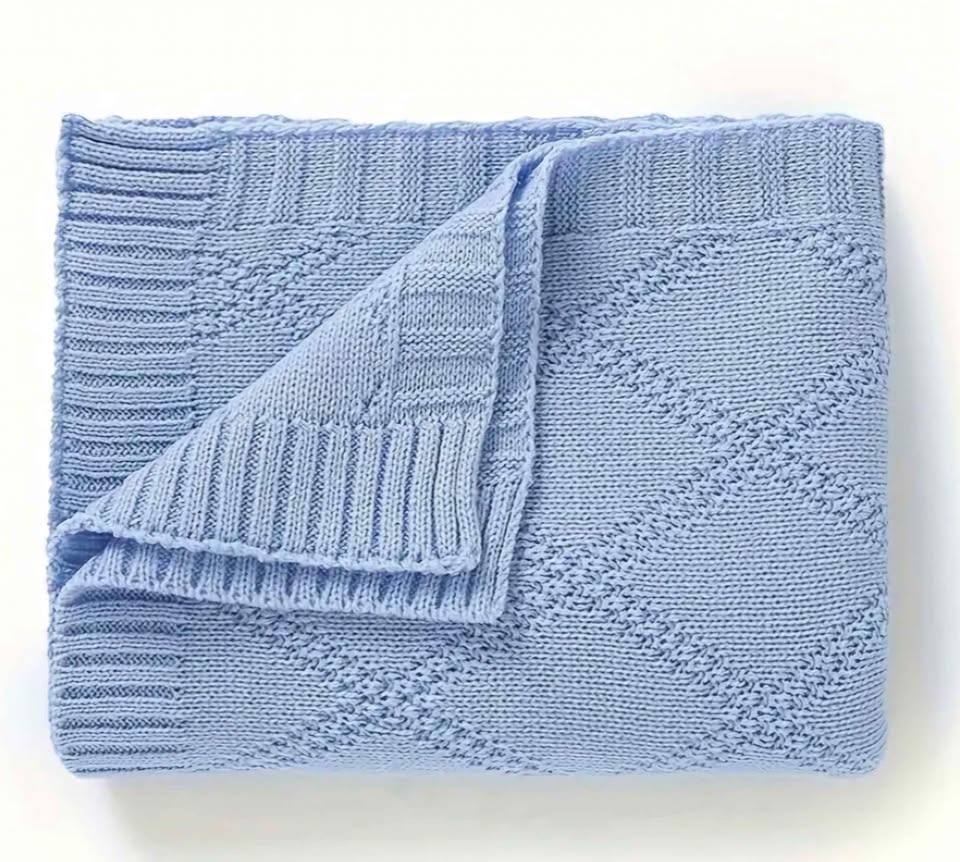 New Baby Blanket (LIMITED European Stock) It can be personalised with your baby's name or Initials.