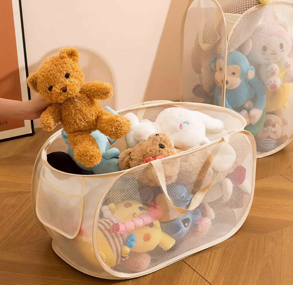 New Large Capacity Durable Collapsible Sturdy Storage Organizer 60x34x34cm