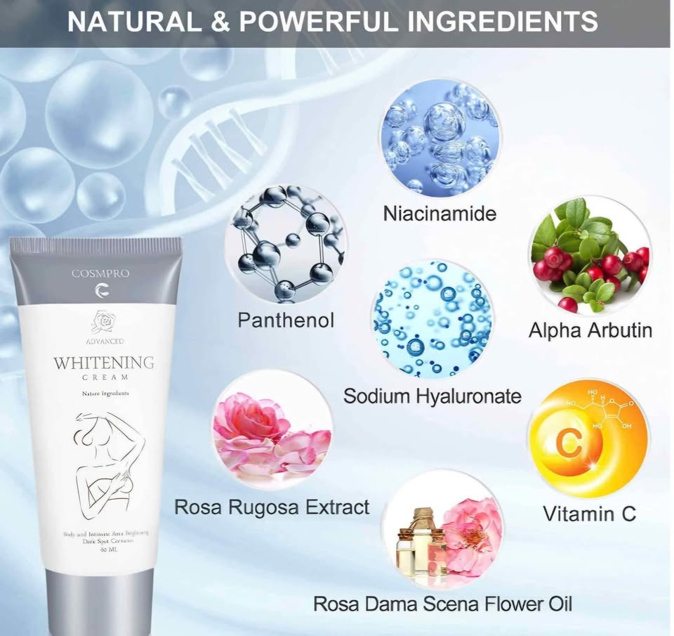 New Whitening and Dark Spot Correcting Cream