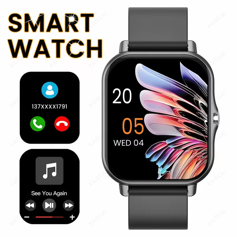 1.83-Inch HD Full-Screen Touch Electronic Smartwatch