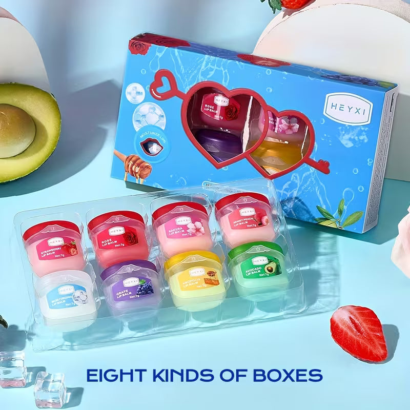8pcs Lip Balm Set