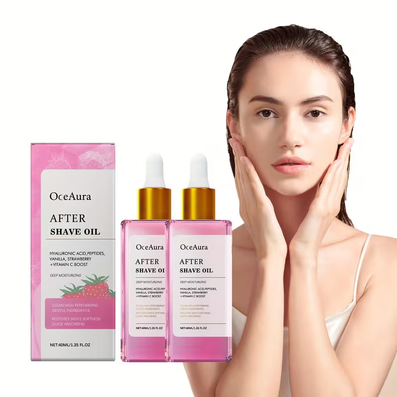 Two Set Berry-Scented Post-Shaving Hydration Oil