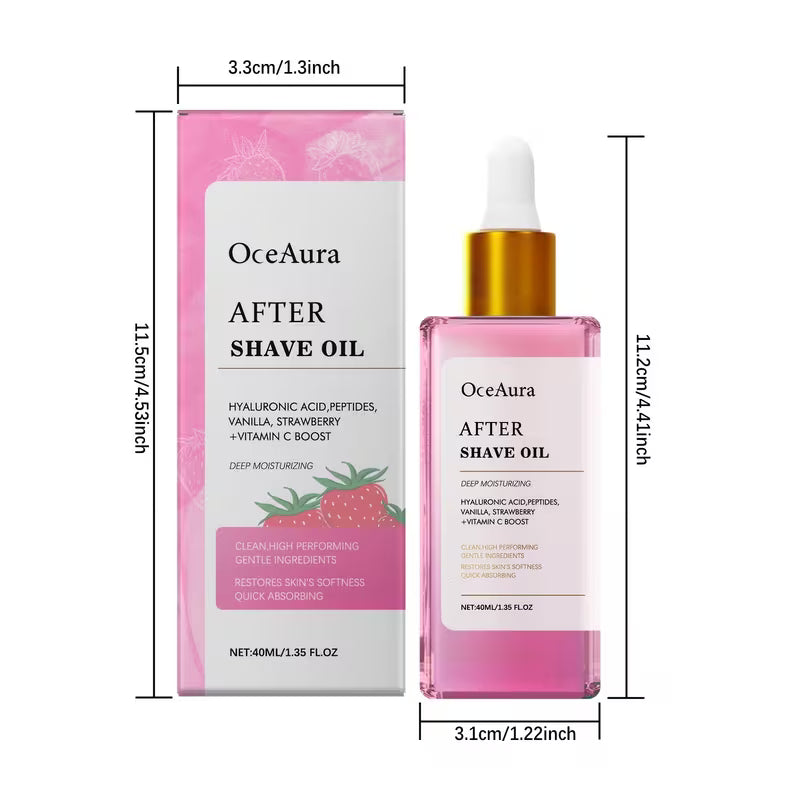 Two Set Berry-Scented Post-Shaving Hydration Oil