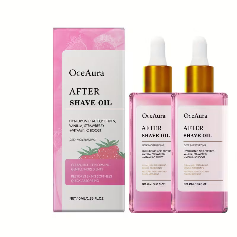 Two Set Berry-Scented Post-Shaving Hydration Oil