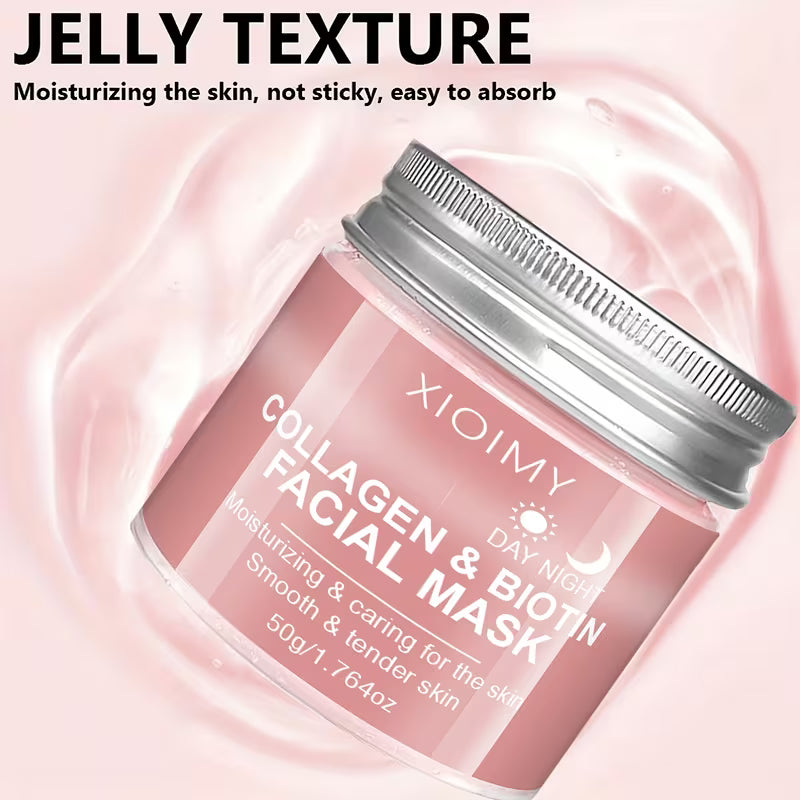 Day & Night Collagen Facial Mask with Biotin