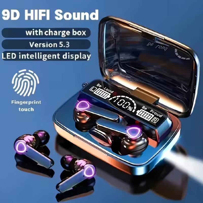 Wireless Headphone Audionic Earbuds HIFI Stereo Noise Cancellation for IOS for Android