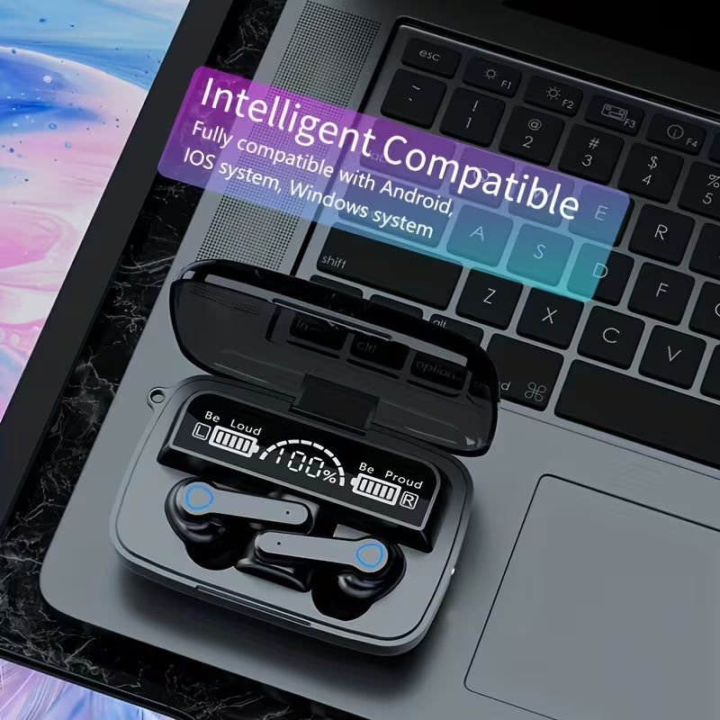 Wireless Headphone Audionic Earbuds HIFI Stereo Noise Cancellation for IOS for Android