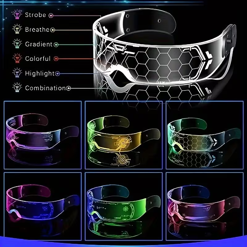 LED Light-Up Glasses